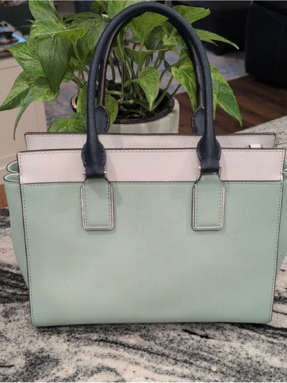 kate spade Colorblock Cameron Satchel With Matching Wallet